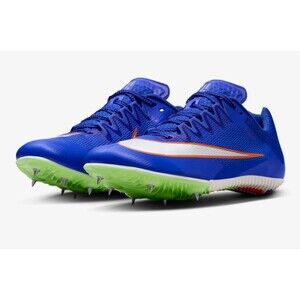 Nike Rival Sprint Racer  DC8753-401 Blue Mens 8.5 Track & Field Sprinting Spikes